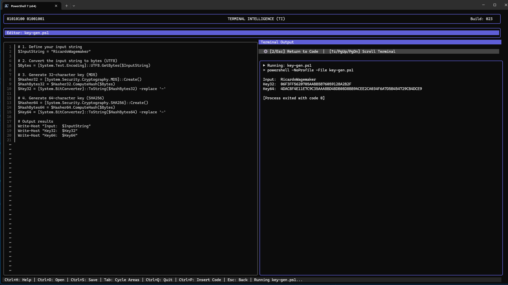 AI Conversational Interface